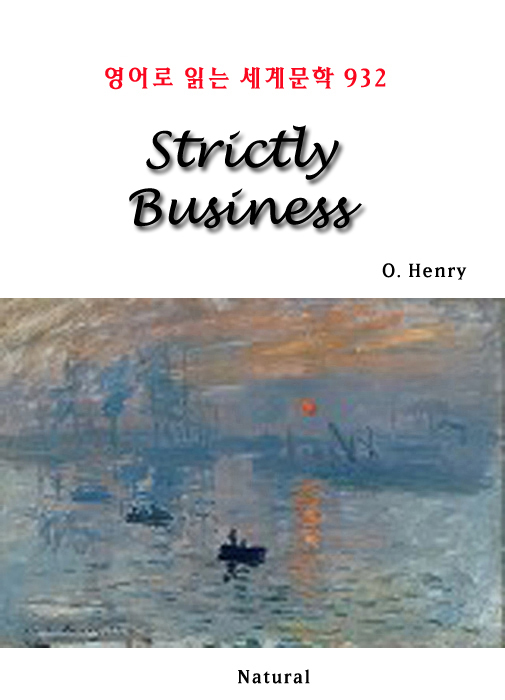 Strictly Business (영어로 읽는 세계문학 932)